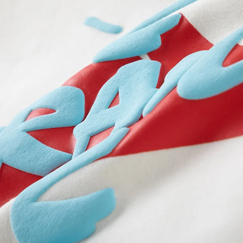 الصبار جاك هوديي شارع العليا رسالة رغوة مطبوعة الصوف مقنعين البلوز الرجال النساء زوجين البلوز جيرسي