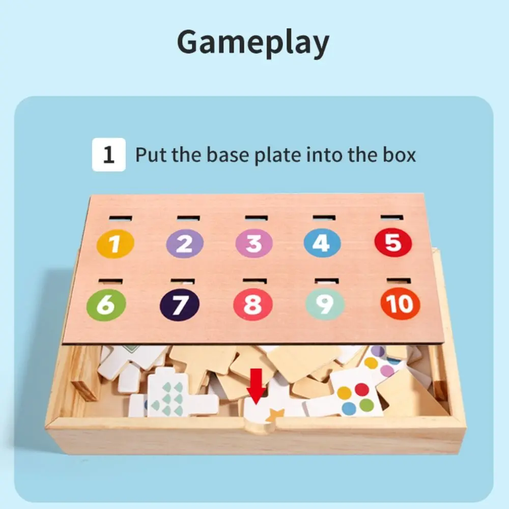 Holz Muster Passende Puzzle Frühe Bildung Denken Ausbildung Form Kognitive Spielzeug Multifunktionale Geschenk Montessori Puzzle