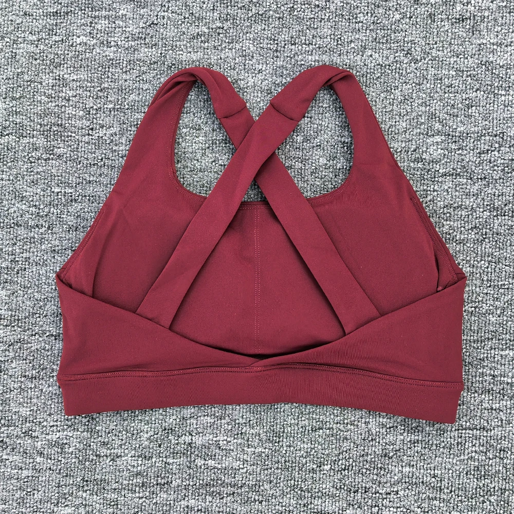Women Sports Bra Cross Gym Top Women Training Running Yoga Bra Stretch Women Workout Underwear Fitness Sexy Yoga Clothes image 4