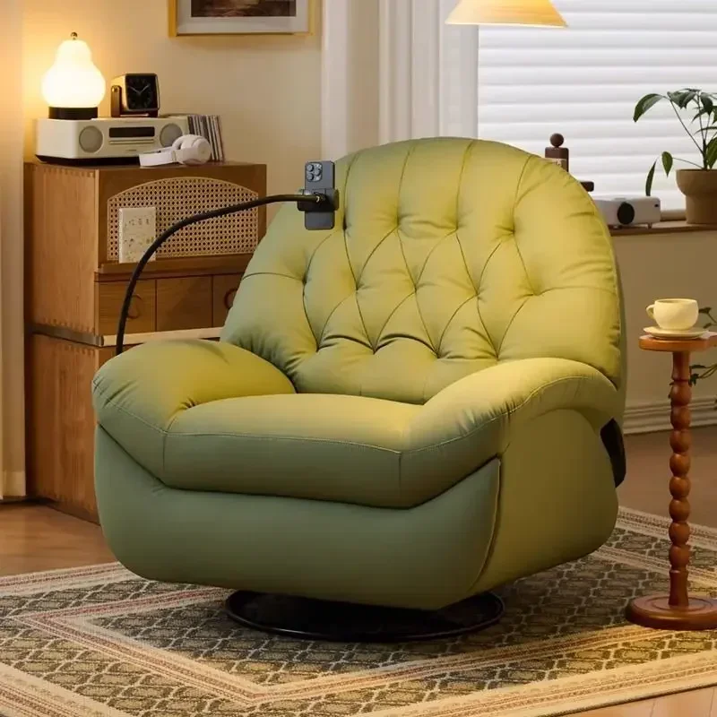 Sofa Multifunctional Space Living R om Light Luxury Leisure Electric Single L azy Rocking Chair Adult Rotatable