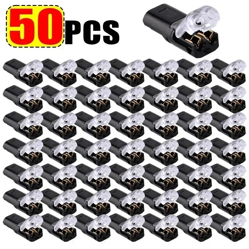 2Pin Weg Stecker Auto Draht Stecker Elektrische Stecker Draht Kabel Automotive Wasserdichte Kabel Stecker 50/1 Teile/satz