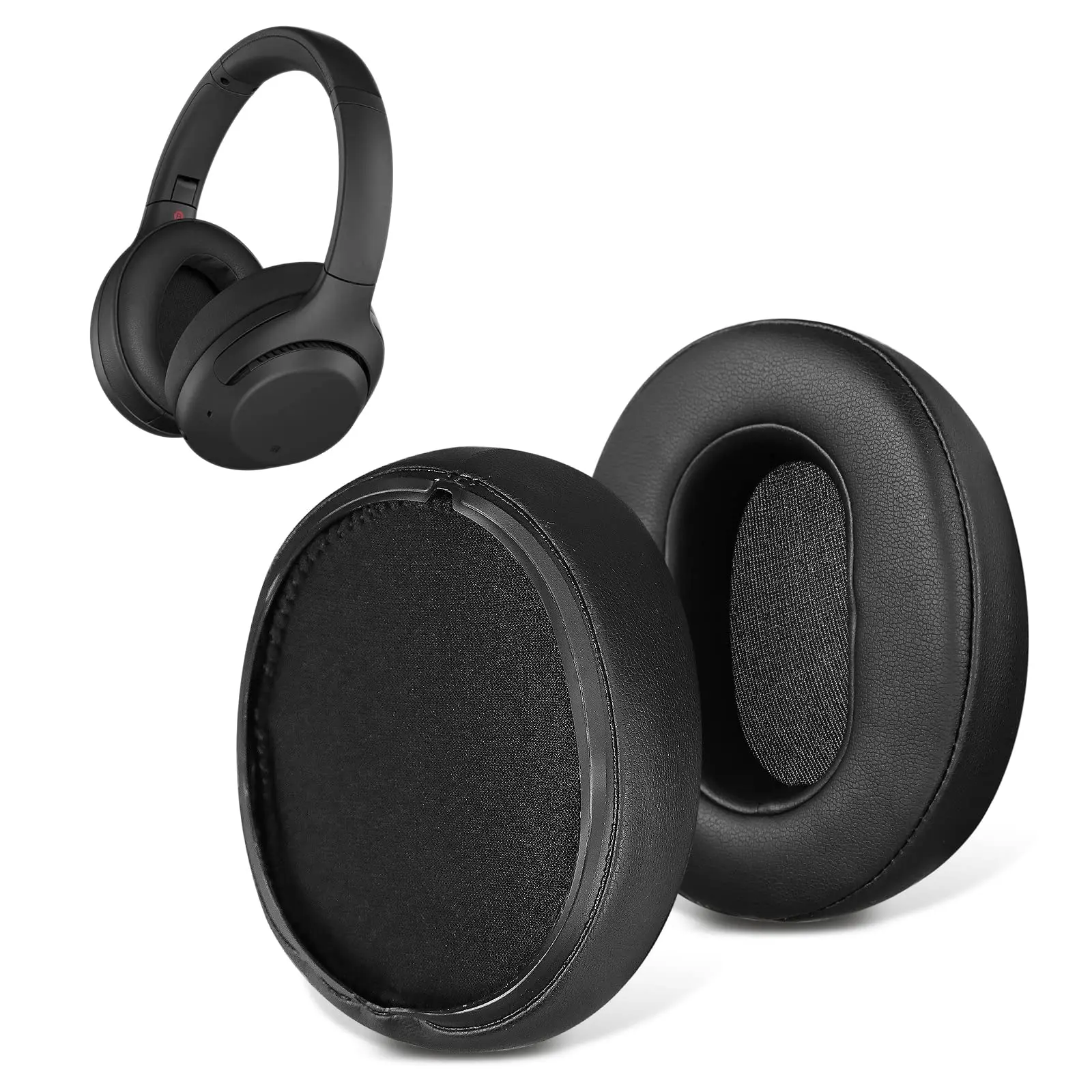 WH-XB900N Replacement Ear Pads XB900n Earpads Ear Cushion Cover Cup Parts Compatible with Sony WH-XB900N Headphones