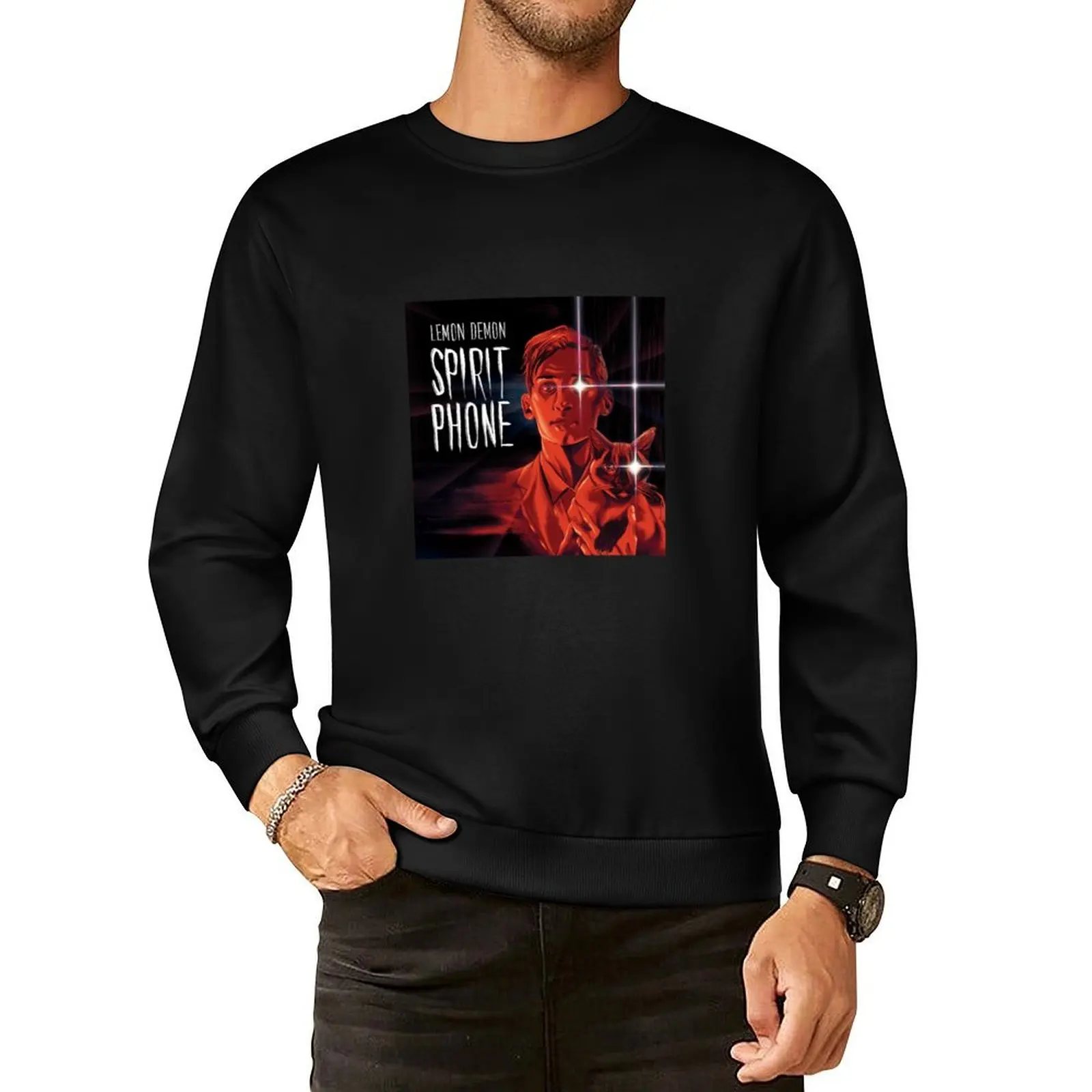 

spirit phone Pullover Hoodie anime clothing men's coat new sweatshirt