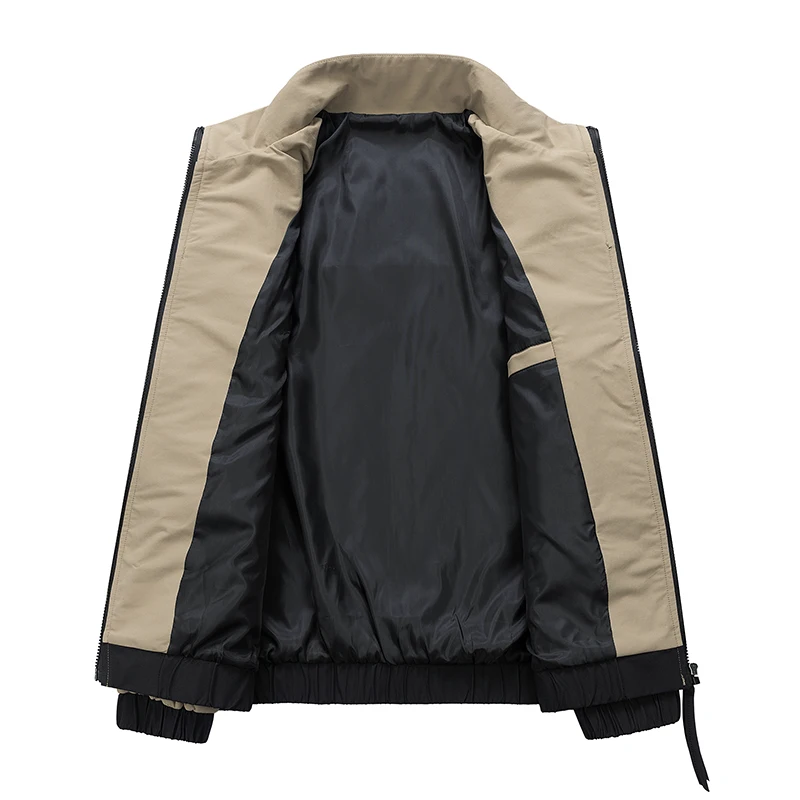 سترة الصيد في الهواء الطلق للرجال جديد الخريف الأمريكية بارد وأنيق معطف الطيار سترات من الجلد الراقية معاطف عصرية غير رسمية