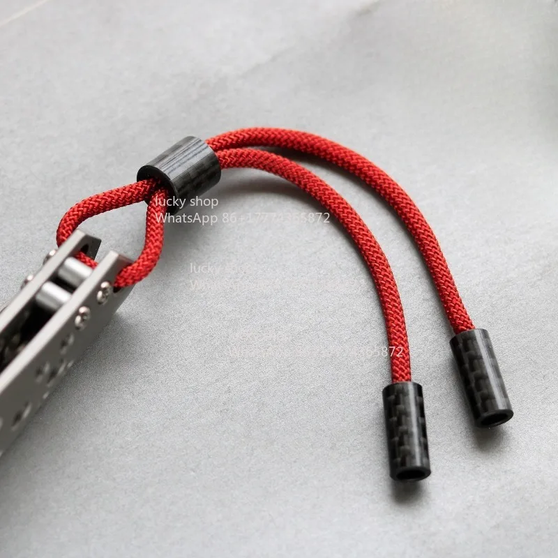 Buckle Hanging Rope Zipper End Bead Pendant