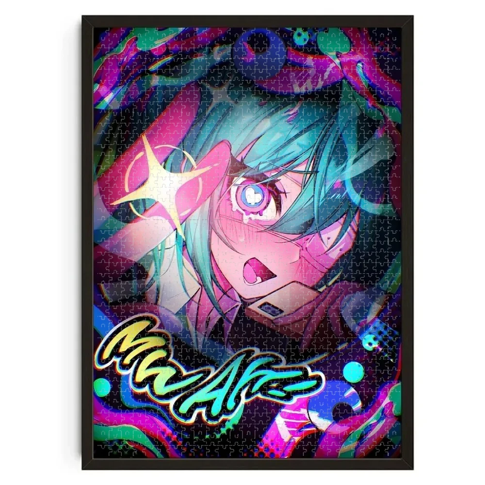 

Набор из 500 деталей: Пазлы с персонажами Super Idol Hatsune Miku – увлекательная семейная игра для игровой комнаты, спальни, гостиной. Отличный подарок.