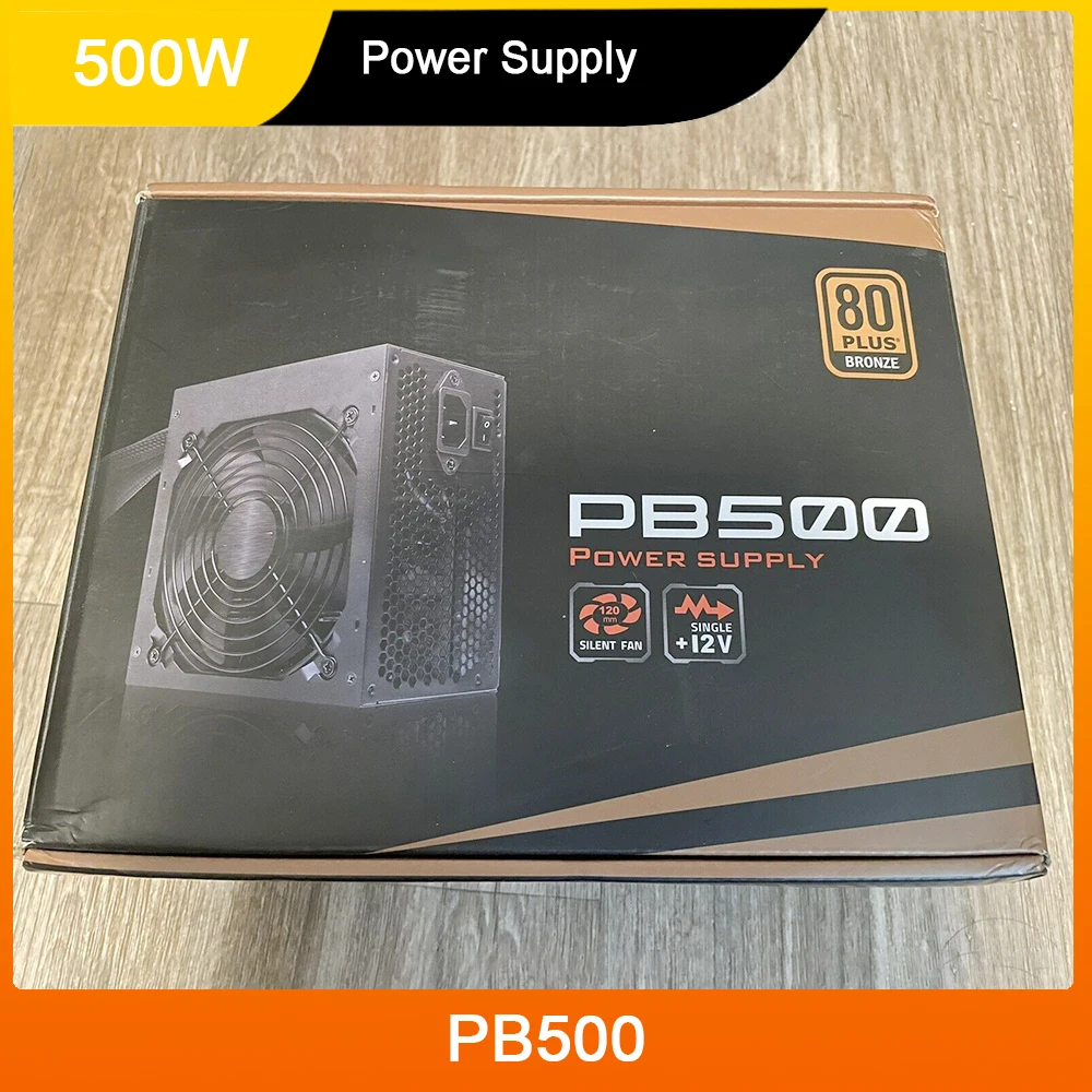 

New For Gigabyte GP-PB500 PB500 500W Active PFC 50-60Hz Form Factor ATX 12V Power Supply