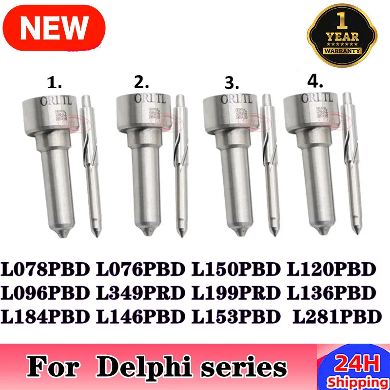 

4 шт. L078PBD L076PBD L150PBD L120PBD L096PBD L349PBRD L199PRD L136PBD L184PBD L146PBD L153PBD L281PBD для дизельной форсунки Delphi