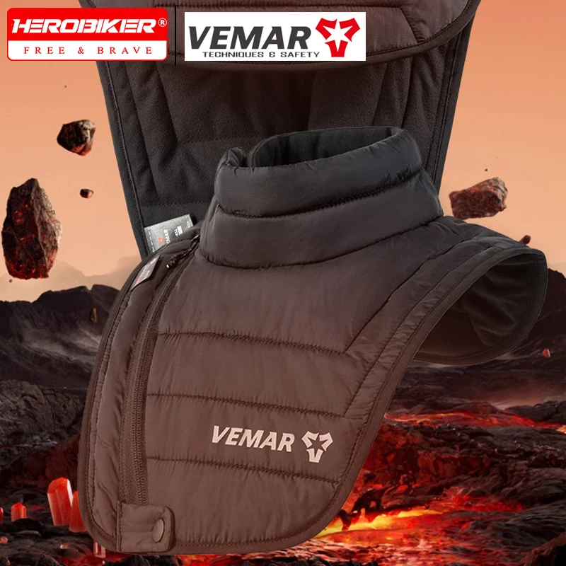 

VEMAR Motorcycle Scarf Winter Warm Cycling Scarf Neck Cover Waterproof Cold-proof Outdoor Riding Equipment for Men and Women