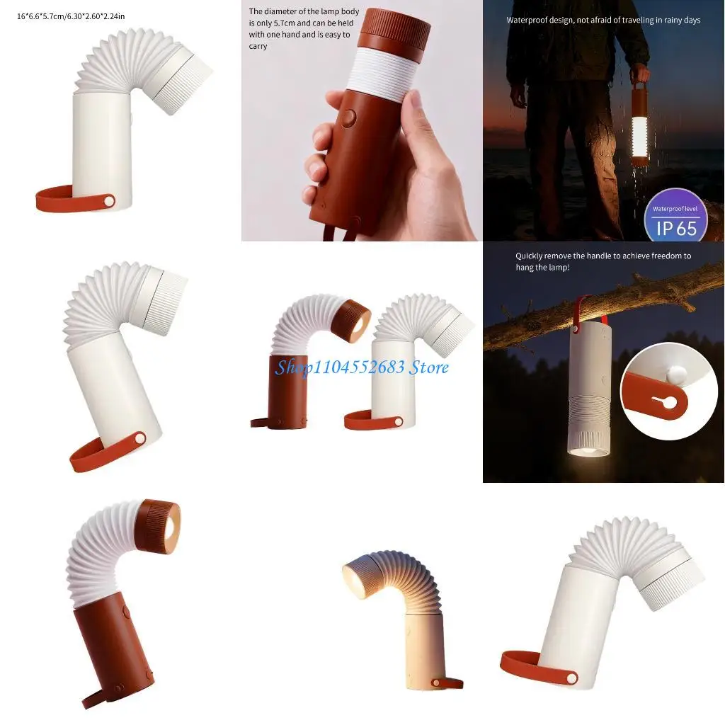 

Y6GD Light Weight Outdoor Camping Lamp Portable Night Light Folding Flashlight