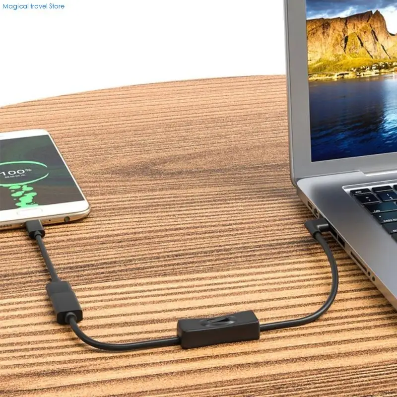 N2UB USB3.0 Extend Cable Cord Data Cable with On Off Switches for USB Fan LED Lamps