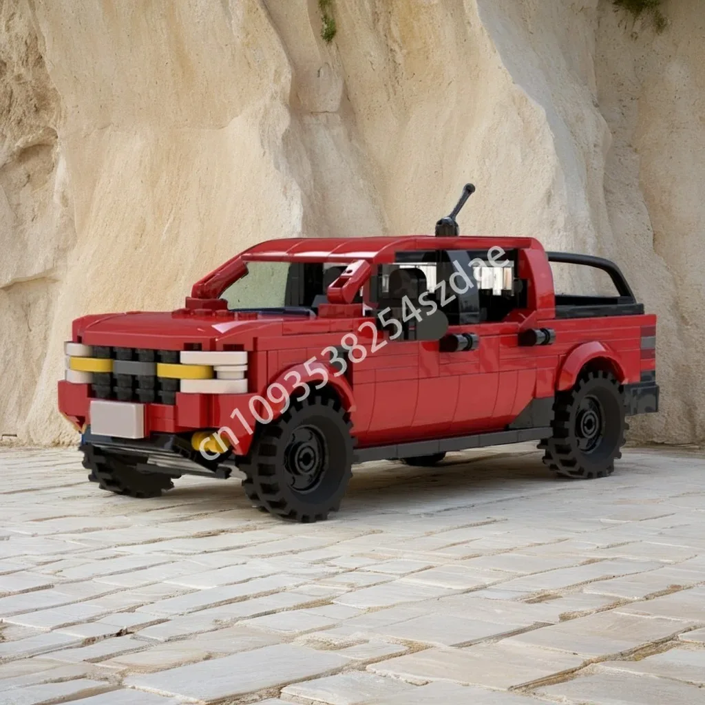 

466pcs MOC Forder Maverick Tremor City Champions Super Car Building Blocks Children's Christmas toy Gift