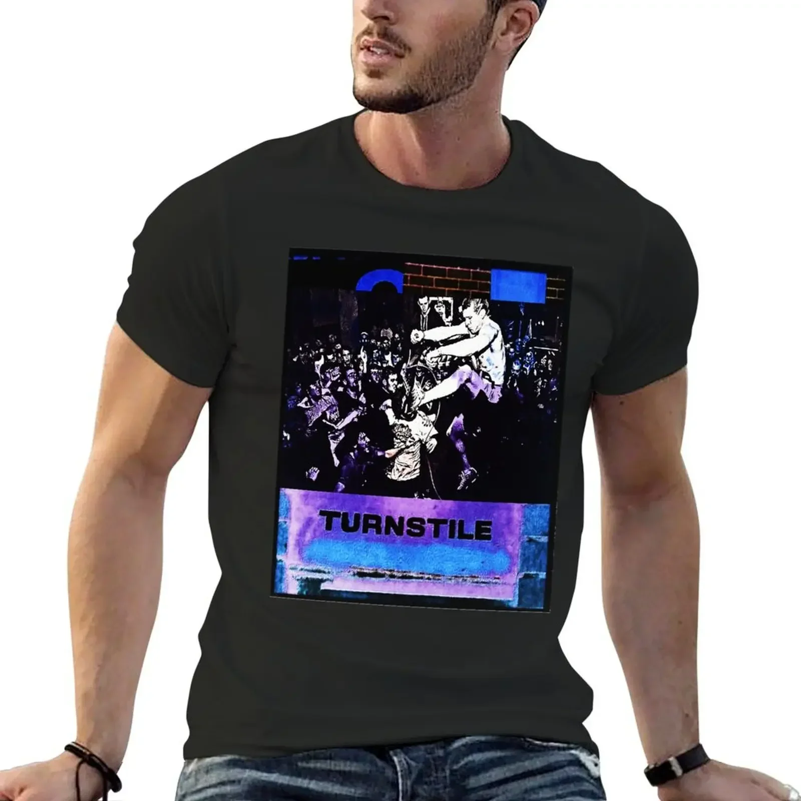 

the best art present by group music turnstile band hardcore punk band Classic T-Shirt anime stuff heavy weight t shirts for men