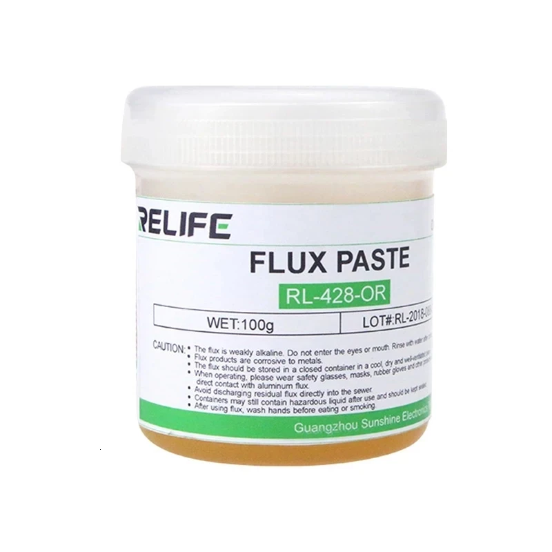 Imagem -04 - Relife- No-clean Rosin Solder Flux Paste Flux para Solda Smd Bga Led Pcb ic Cpu Reparação Eletrônica