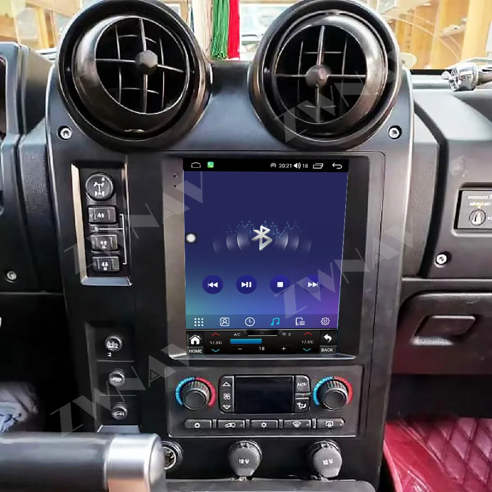 

ZWNAV Android 15 6+128GB for Hummer H2 2002 - 2009 Car Auto Stereo Head Unit With Radio Recorder Carplay GPS Navigation DSP