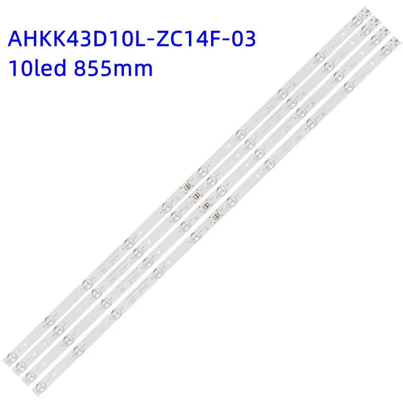 LED Strip For LED43U60 43e6000 LED-43B550 AHKK43D10L-ZC14F-03 AHKK43D10R-ZC14F-03 303AK430031 3AS10CX85717 Polaroid P4370W