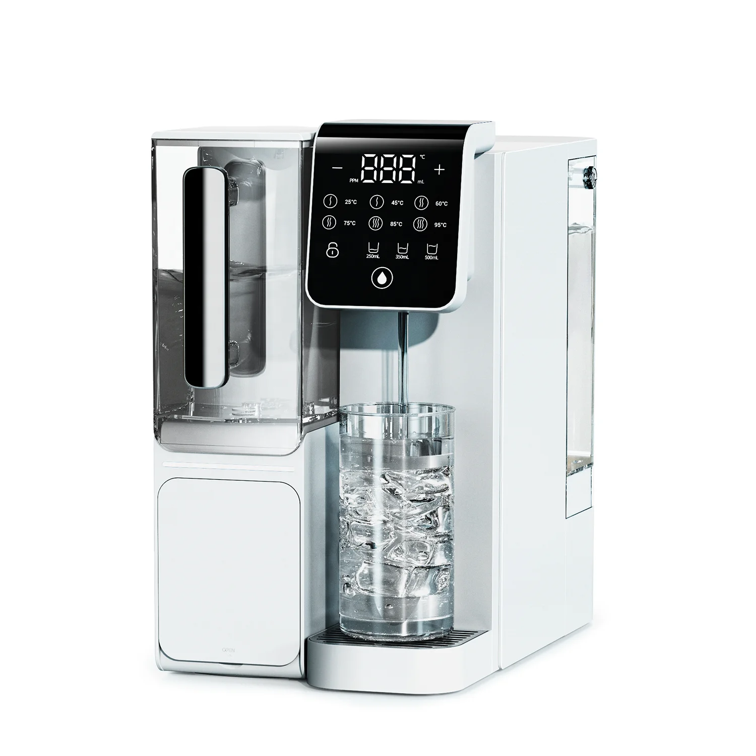 

New Countertop Reverse Osmosis Water Dispenser With Heating
