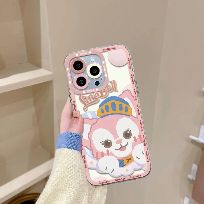 Phone Case Duffy For iPhone 15 14 13 12 Mini 11 Pro Max X XR XS 6s 6 7 8 SE 2020 Plus Soft Silicone Transparent Cover