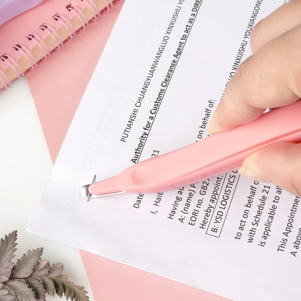 3 PCS Professional Magnetic Staple Remover Puller Rubberized Staples Remover Staple Removal Tool for School Office Home