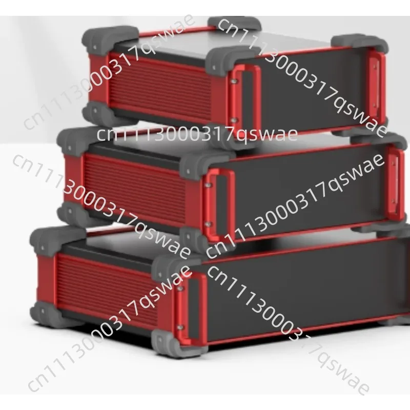 Aluminum alloy chassis shell 2u instrumentation box industrial control equipment aluminum profile chassis