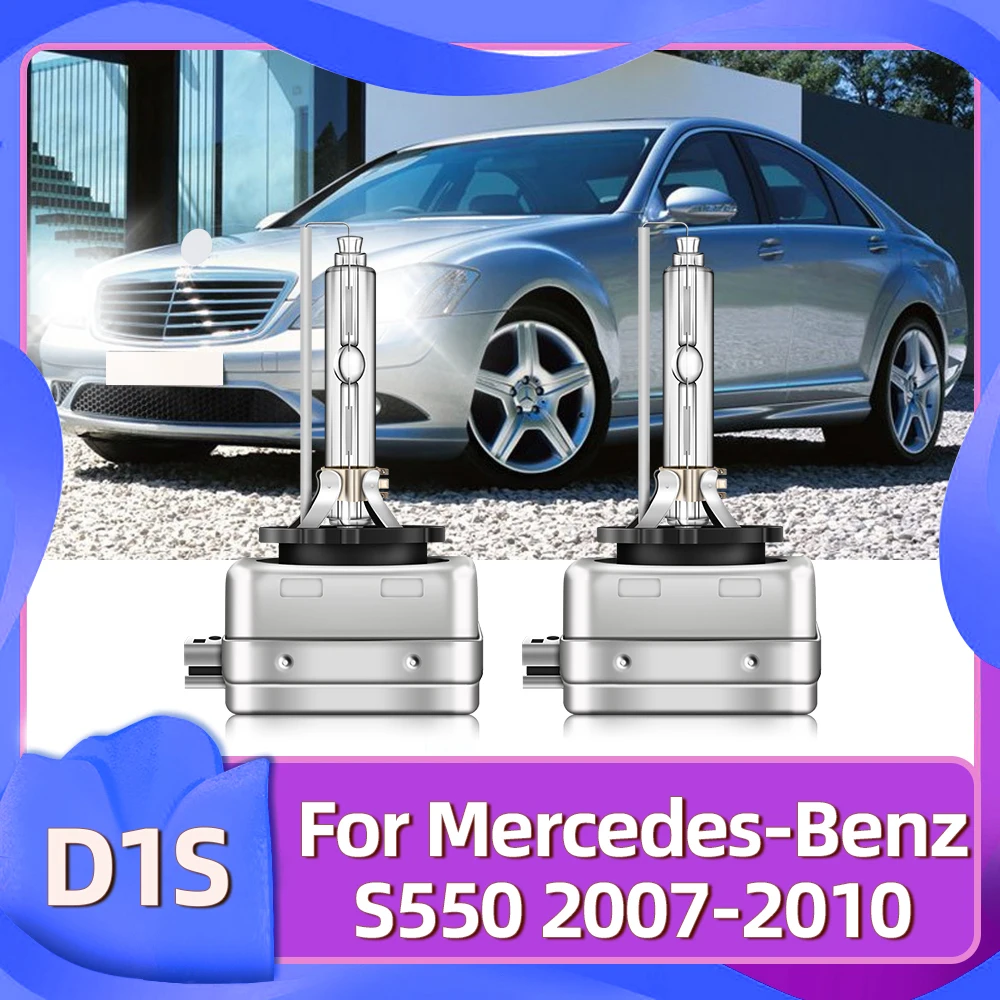 

Roadsun 2 шт. D1S автомобильные лампы 12 В 35 Вт ксеноновые фары 6000 К фары для Mercedes-Benz S550 2007 2008 2009 2010 замена только HID