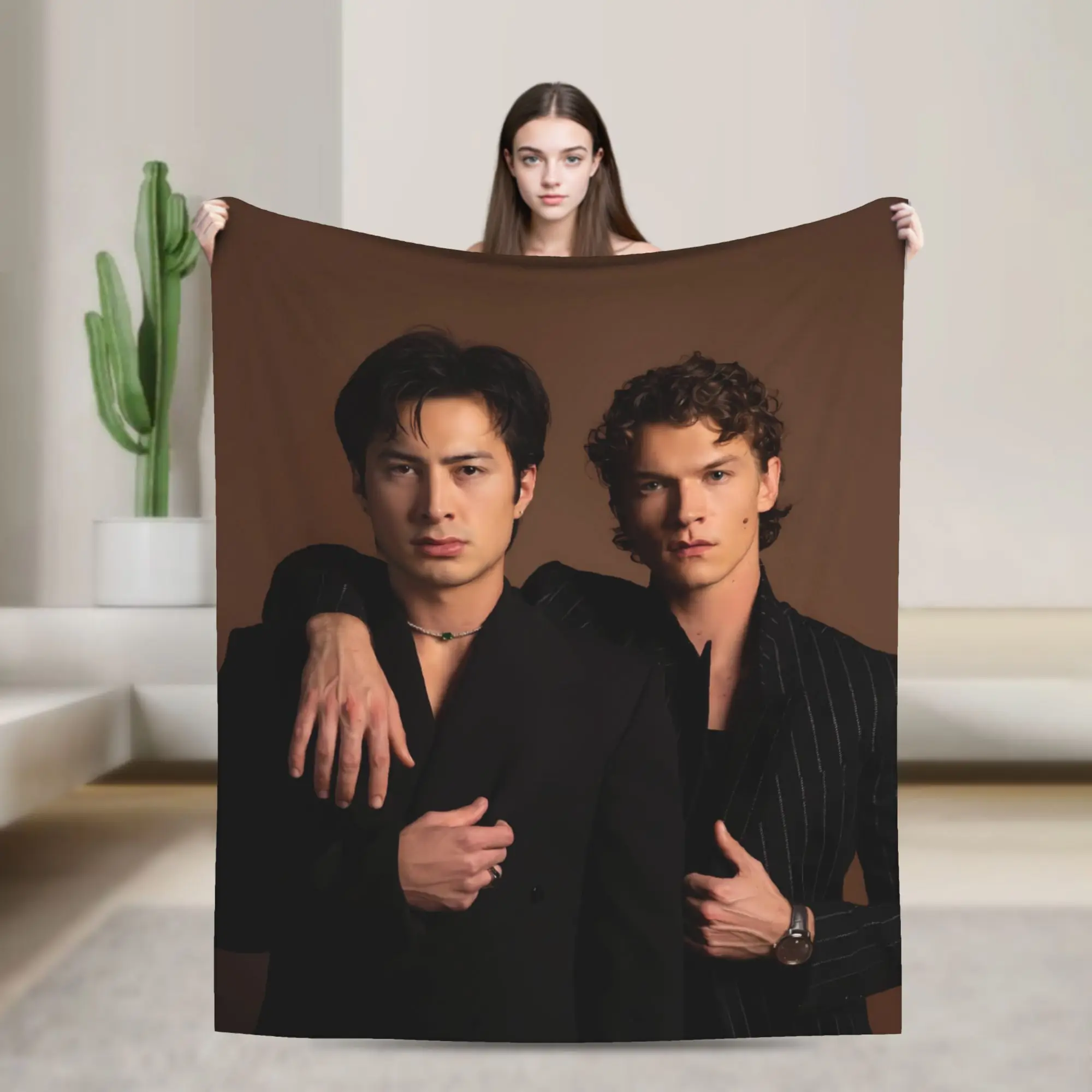 Soft Blanket Picnic Heated Rivalry Bedding Throws  Flannel Bedspread For Couch Chair Street Trend Sofa Bed Cover