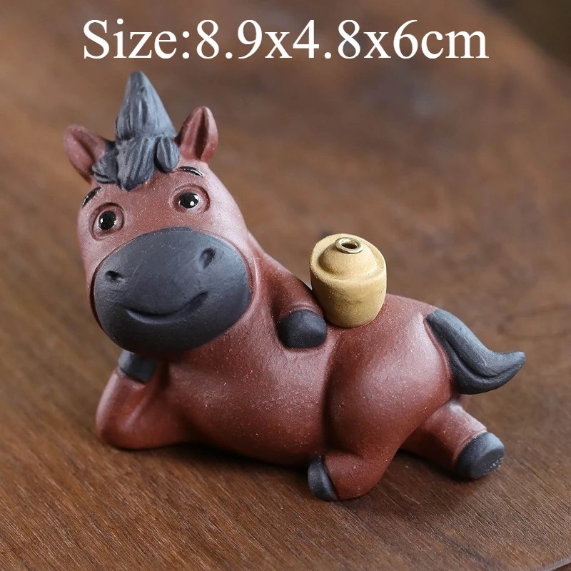 1PC Chinese Zodiac Horse Ornament 