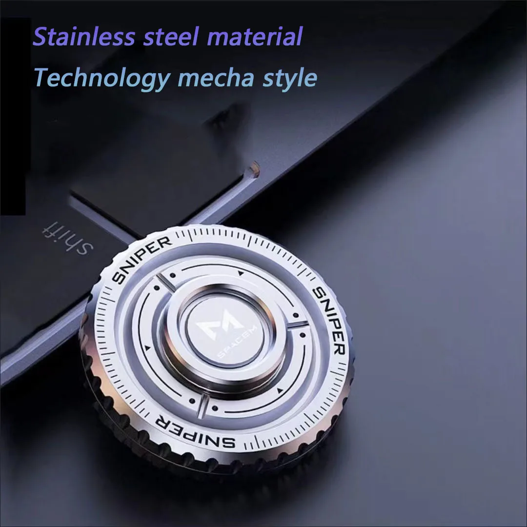 

Спиннер-спиннер, механическая монета, кончик пальца, нержавеющая сталь, EDC, антистресс, слайдер-спиннер, офисные игрушки для взрослых, подарки