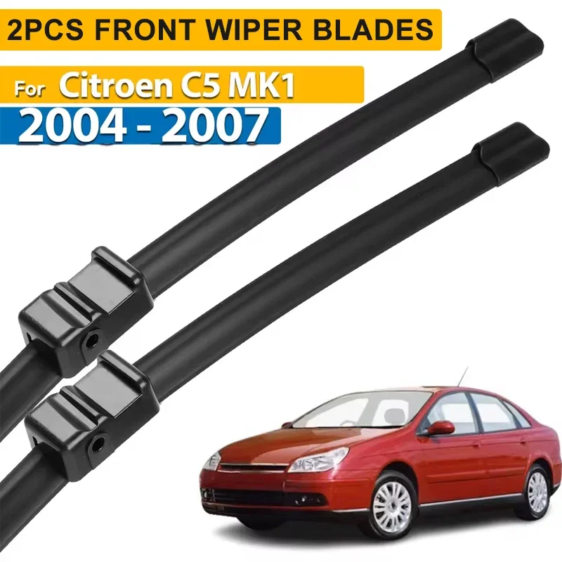 

Wiper LHD Front Wiper Blades For Citroen C5 MK1 2004 - 2007 Windshield Windscreen Clean Window Car Rain Brushes 26"+19"
