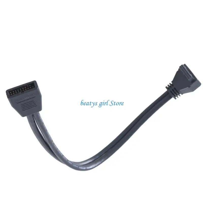 

C7AB USB 20pin Extension Cable Internal USB3.0 19pin Low Profiled Header Male Female