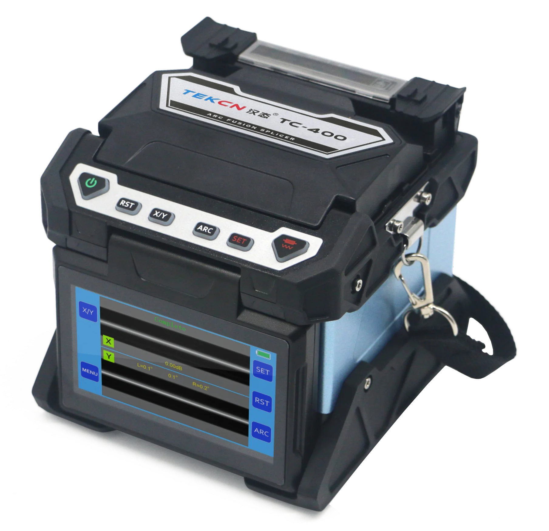 

TEKCN TC-400 Core Alignment Hot-selling 4-Motor Fiber Optic Fusion Splicer