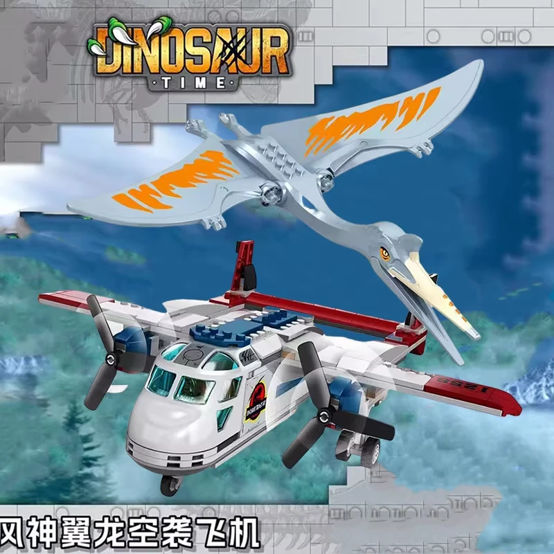 Compatible MOC Sets Dinosaur World Series Building Blocks Giganotosaurus Titanosaurus Tyrannosaurus Children's Park Toys Gift image 3
