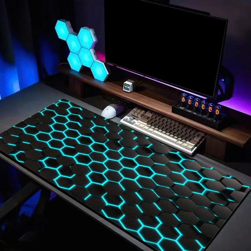 Tapis de bureau XXL hexagonal - Office Tech Desk avis et prix