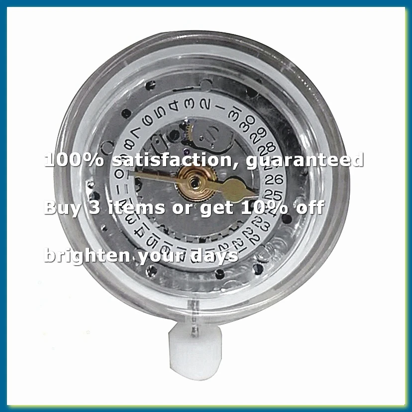 ●3186 Watch Movement for GMT Automatic Mechanical Men Watches Blue Balance Automatic Splint Watch Accessories