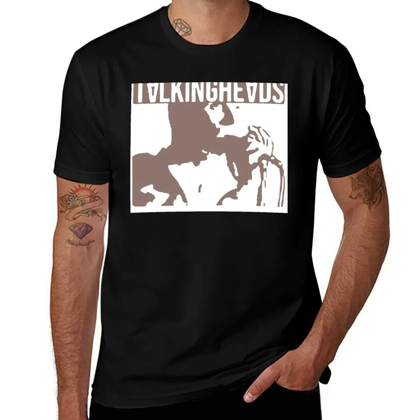 

call me by your name Elio's talking heads T-Shirt luxury designer kawaii clothes cute tops mens vintage t shirts