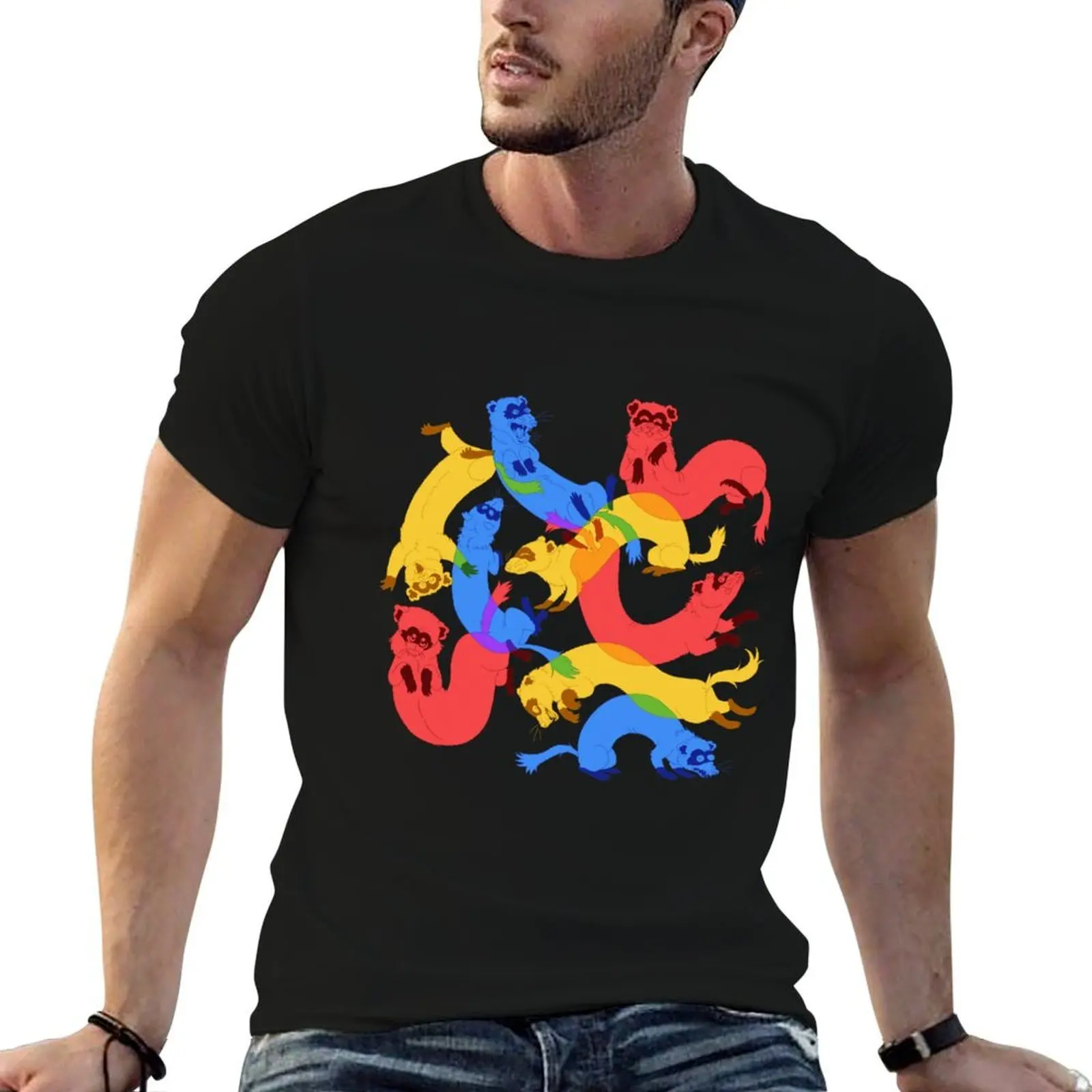 

Slinkies :) T-Shirt t shirt man casual funny t shirts cotton T-Shirt