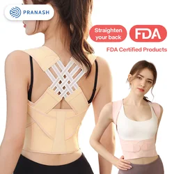 Fully Adjustable Straightener Upper Spine Support Back Brace Posture Corrector