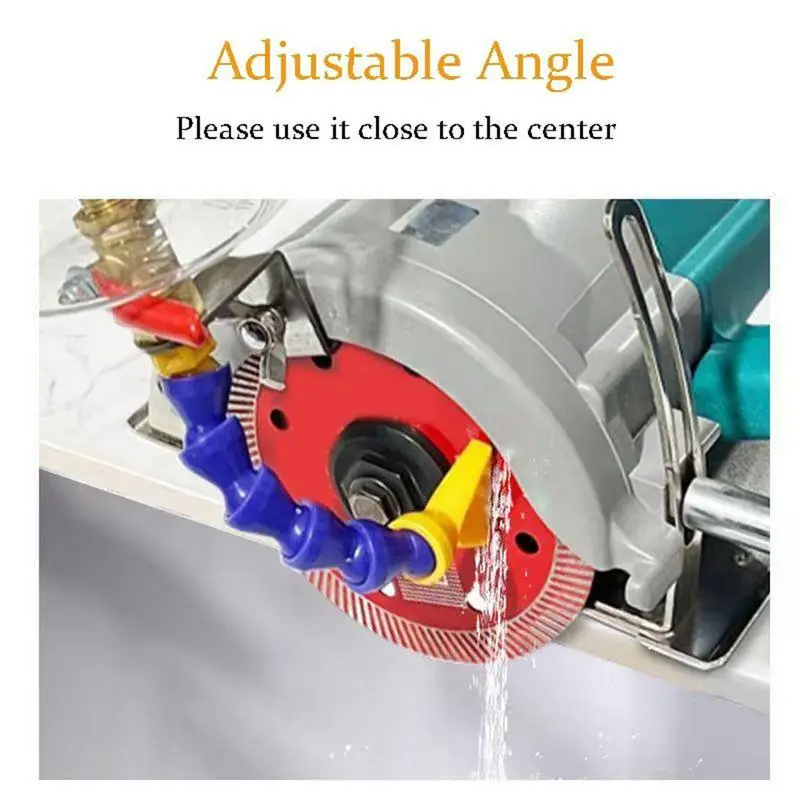 Tile Saw Water Nozzle Cutting Machine Nozzle 500ml High Accuracy Misting Collector Cooling Cleaning System For Milling