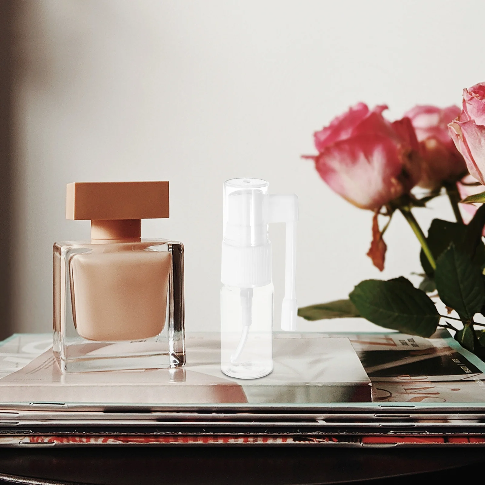 

10Pcs Mini Spray Bottle 10ml Transparent Refillable Travel Office Outdoor Fine Mist Perfume Lotion Essential Oil