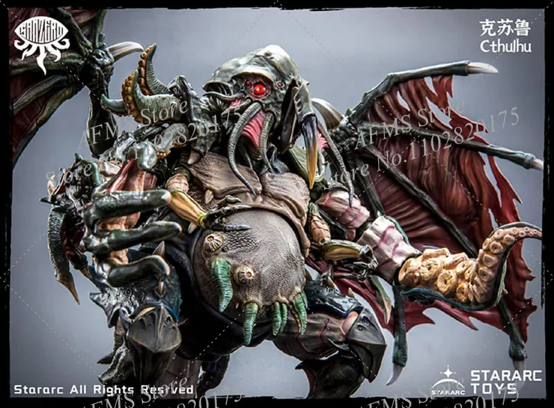 STARC ของเล่นคอลเลกชันคธูลูโบราณ Deep Sea Monster Sleeping God ใต้น้ํา 28 ซม.Action Figure ของเล่น