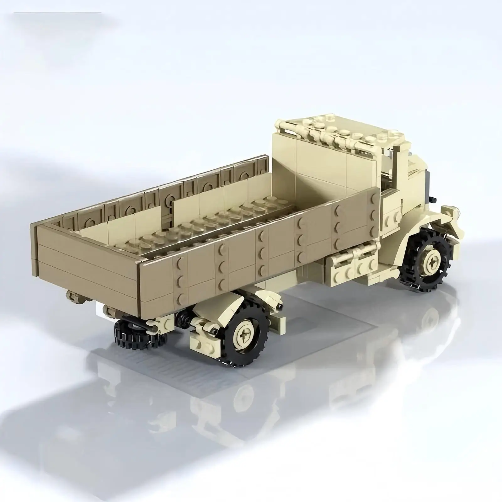 MOC Serie Militare Italiano M11-39 Carro Armato Medio Building Block Off Road Comando Veicolo Automatico Cannone Modello di Camion FAI DA TE Ragazzo Giocattolo