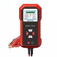 The latest 12v car battery tester CCA 8 language MICRO-500 LCD monitor