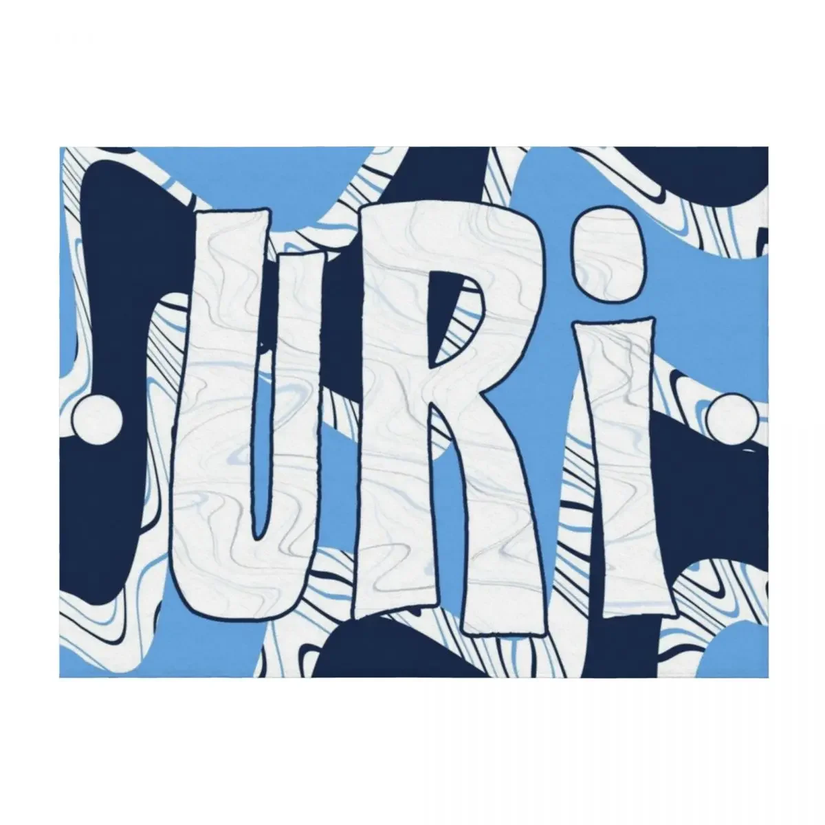 

URI funky fresh waves Throw Blanket Hairys Cute Plaid Sofa Throw Hairy Blankets