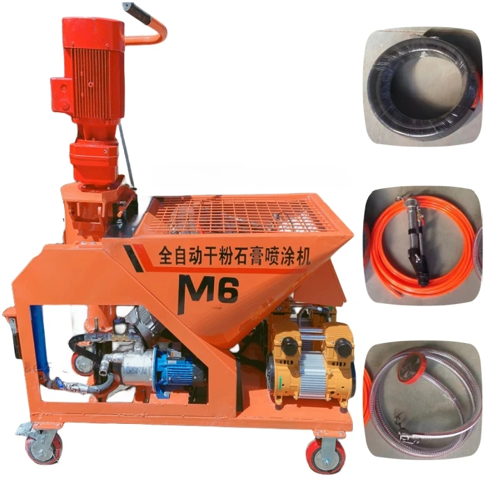 

Putty Spraying Machine Cement Spray Plaster Machine Plastering Machine for Wall Cement M9 Cement Sprayer