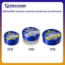 MECHANIC OFFICIAL S Series Lead-free Soldering Tip Refresher Welding Flux Cream For Phone Repair Solder Tips Head Resurrection