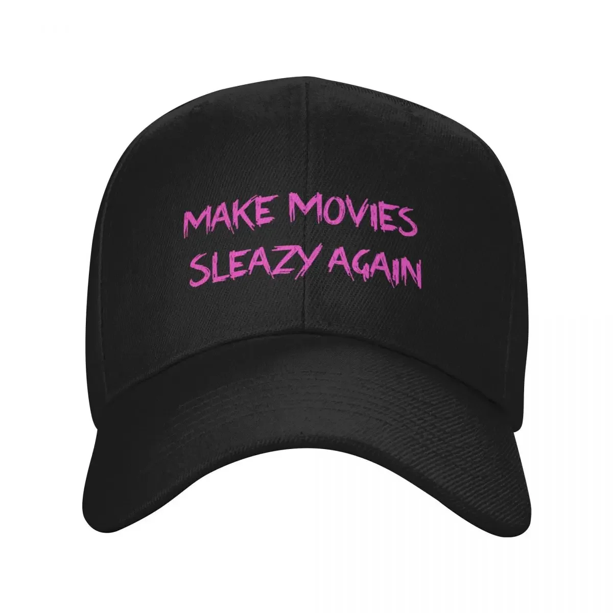 

Make Movies Sleazy Again Baseball Cap Visor hats on offer Golf Hat Man Women's Hats 2025 Men's