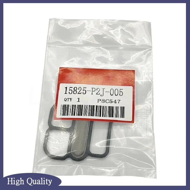 15825-P2J-005 Engine Oil Filter Housing Gasket Cylinder Head Solenoid Spool Valve Gasket For Honda Accord Odyssey O-Ring Filter