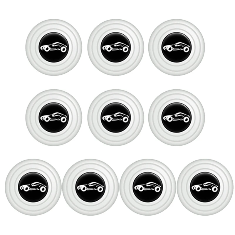 10/20PCS Car Door Shock Absorbers Soundproofing Shock-absorbing Pads Car Door Edge Protection Thickened Anti-collision Sticker