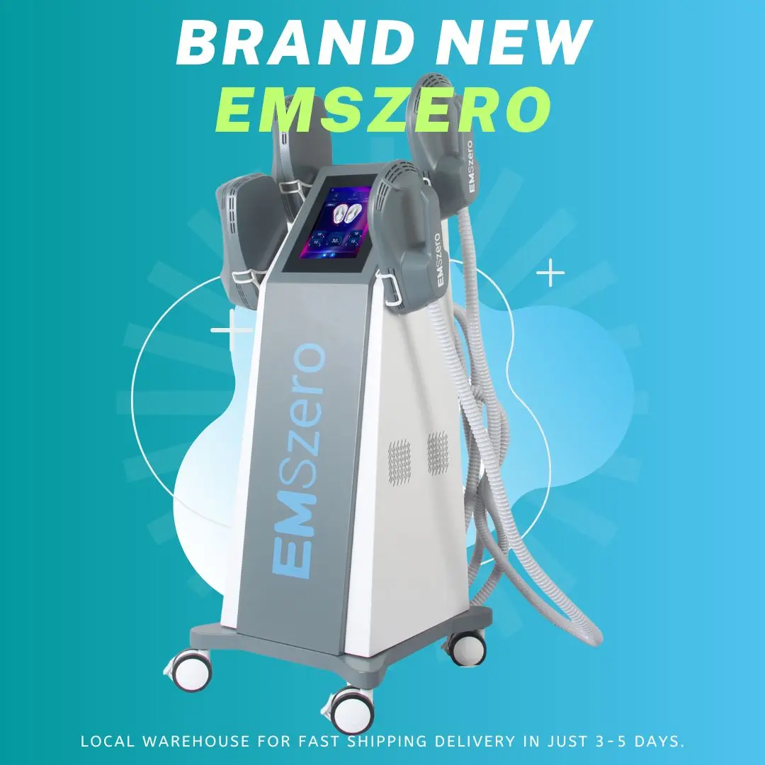 2025 EMSzero RF Machine Professional Hi-emt Body Sculpt 6500W 200hz EMS Muscle Stimulator Slimming Machine