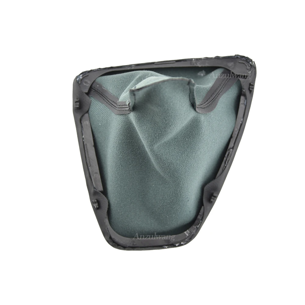 Black Leather Gear Shift Lever Knob Shifter Handbrake Gaiter Boot Dust-Proof Cover Car Accessories For BMW E36 E30 E87